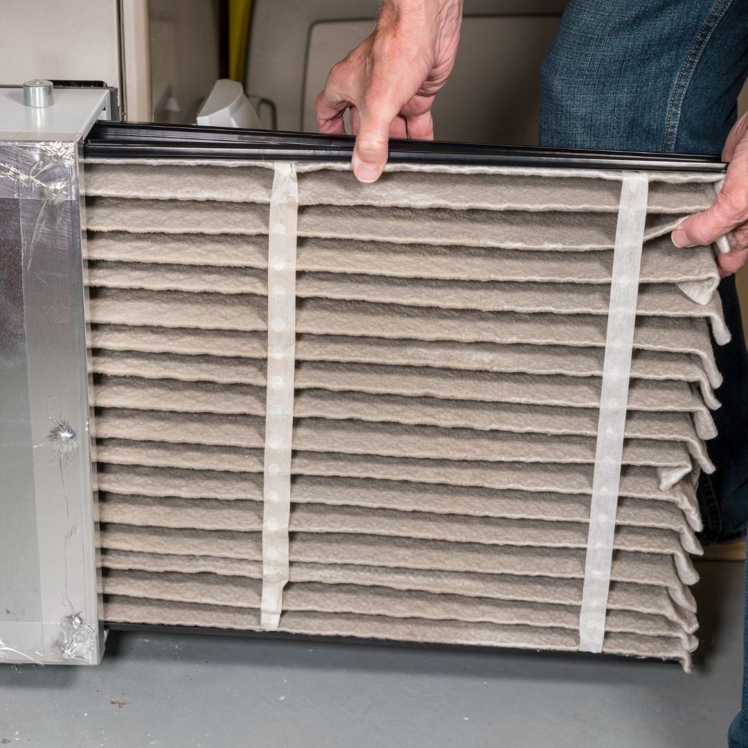 a dirty air filter