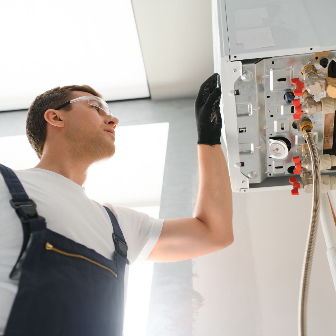 furnace repair person