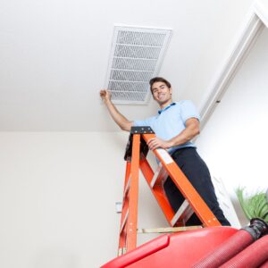 changing air filter