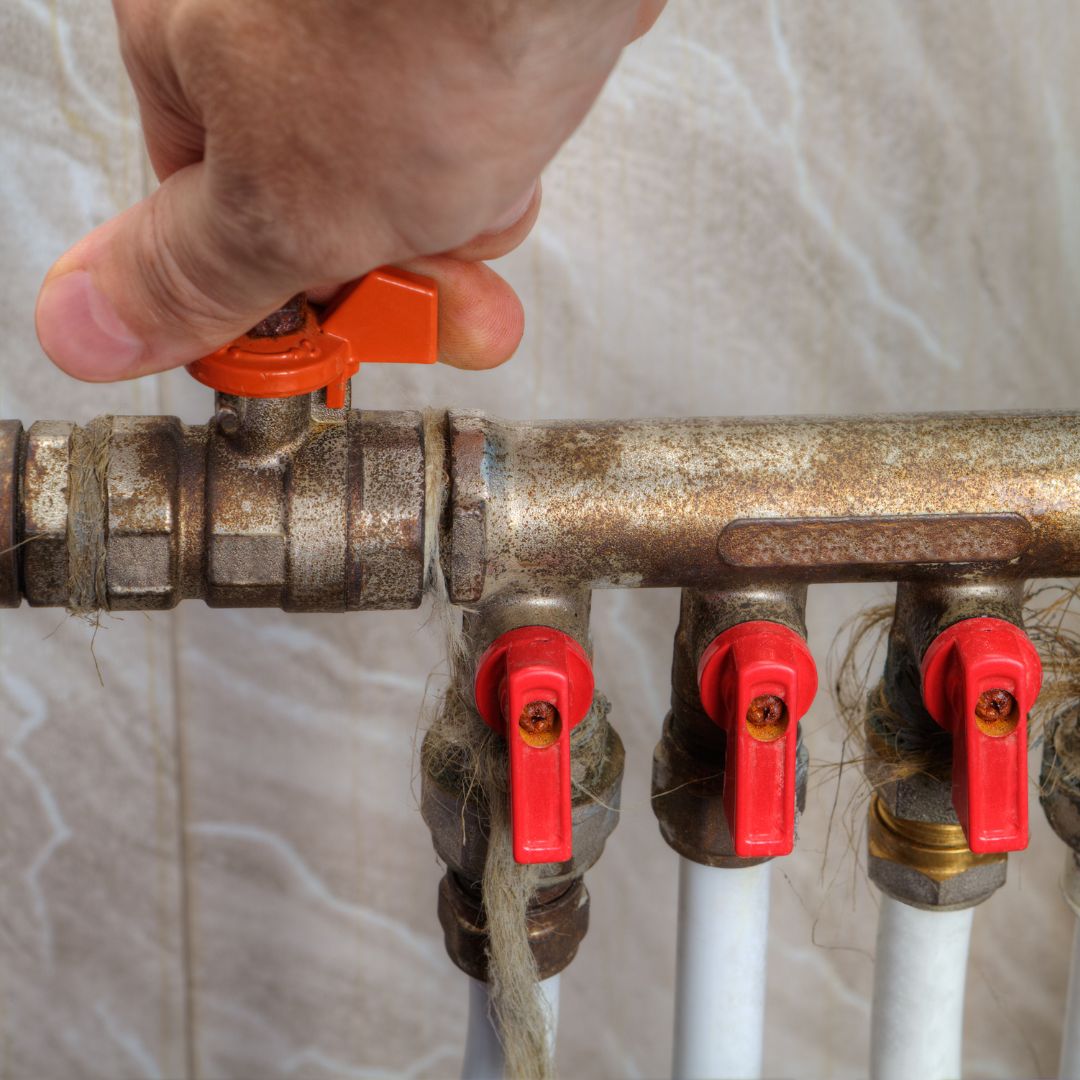a water main valve