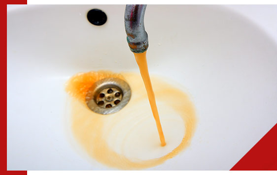 Discolored Water